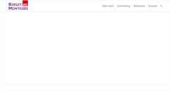 Desktop Screenshot of birgit-monteiro.de